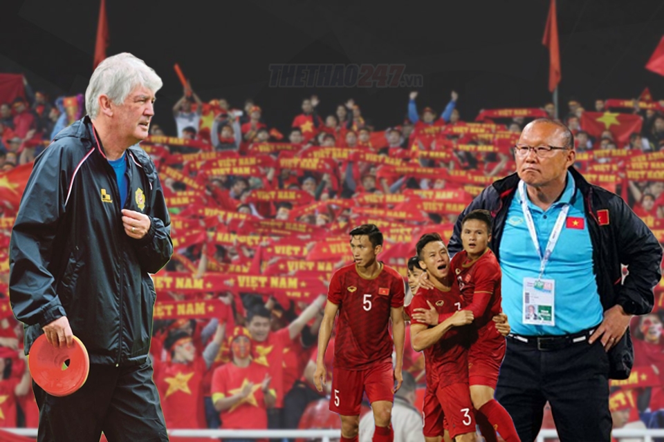 HLV Steve Darby: 'Không thể trách móc HLV Park Hang Seo'