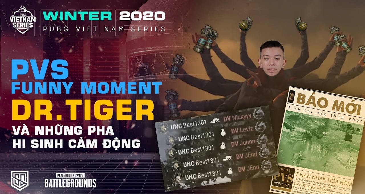 Những tai nạn thảm khốc tại PUBG Vietnam Series Winter 2020