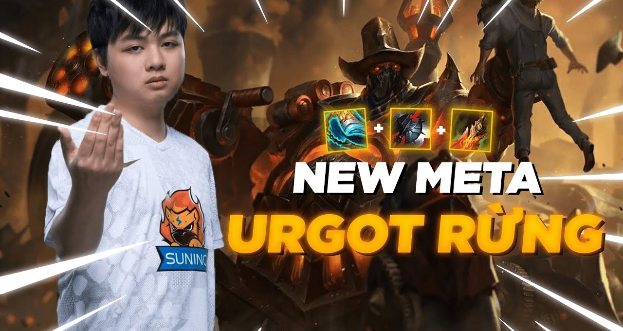 SofM tiếp tục khai phá meta với Urgot đi rừng cực mạnh