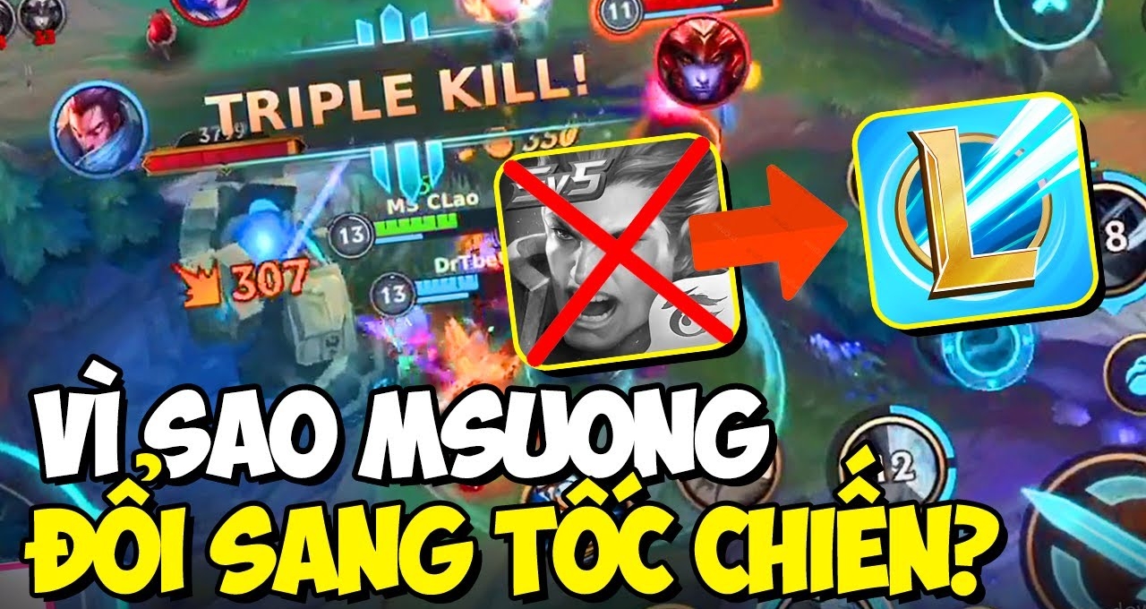 Msuong chia sẻ lý do rời Liên Quân Mobile sang Tốc Chiến