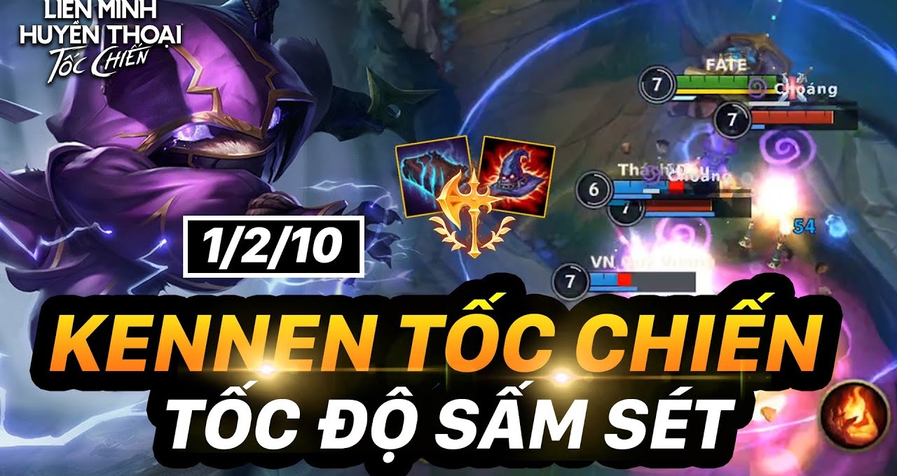 Hướng dẫn chơi Kennen trong Liên Minh Tốc Chiến
