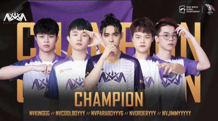 Nova XQF vô địch PUBG Mobile Global Championship 2020