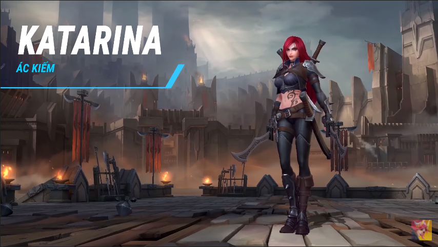 Tổng quan tướng Katarina trong LMHT Tốc Chiến