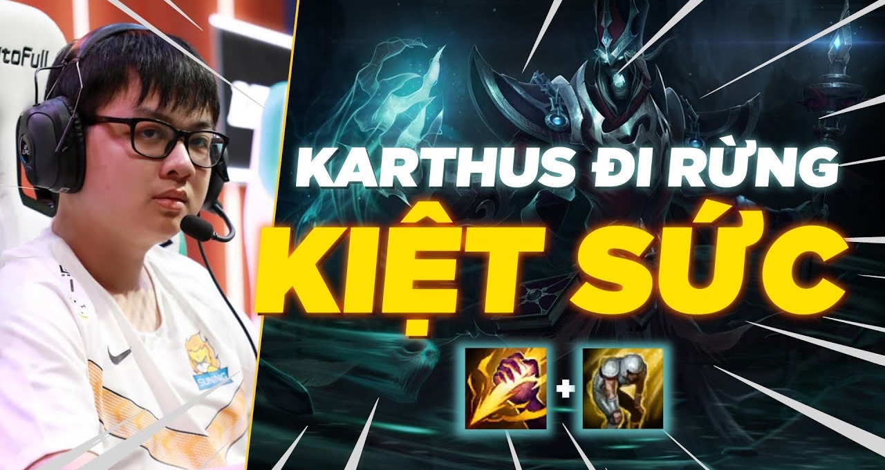 SofM sáng tạo ra meta mới trong LMHT với Karthus đi rừng mang Kiệt Sức