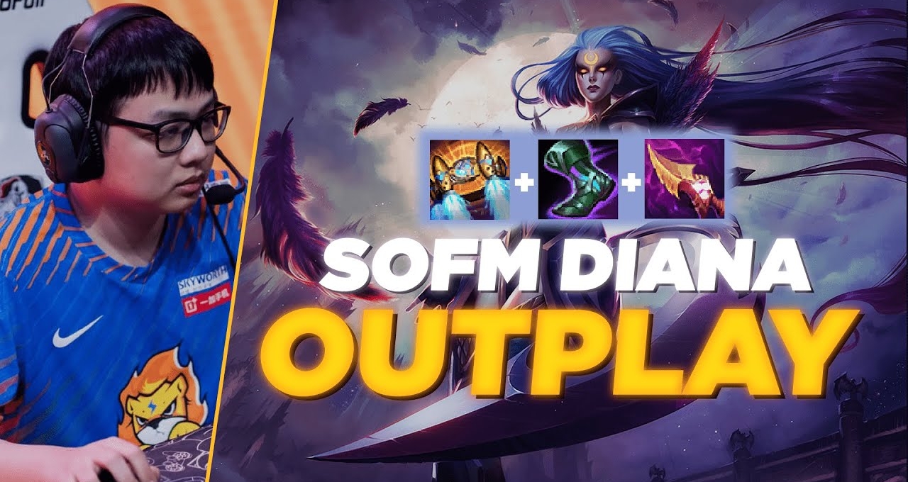 SofM mang Diana quay trở lại rừng, outplay không tưởng trong rank Hàn