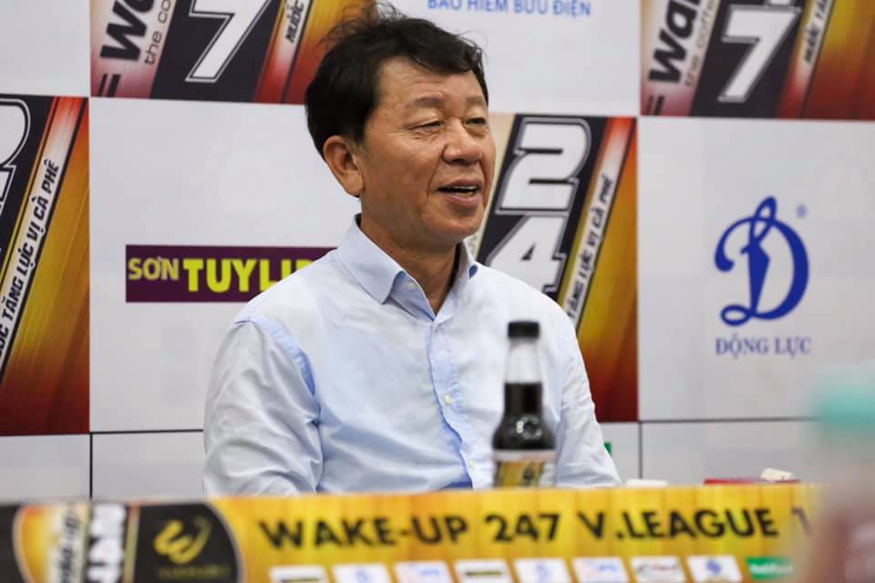 Ho Chi minh coach Chung Hae-soung states Hanoi battle to honor their supporters