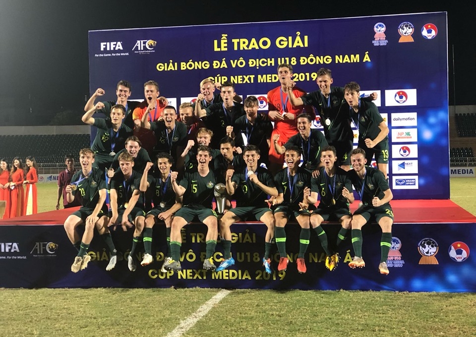 OFFICIAL: U18 Australia crown AFF U18 championship 2019