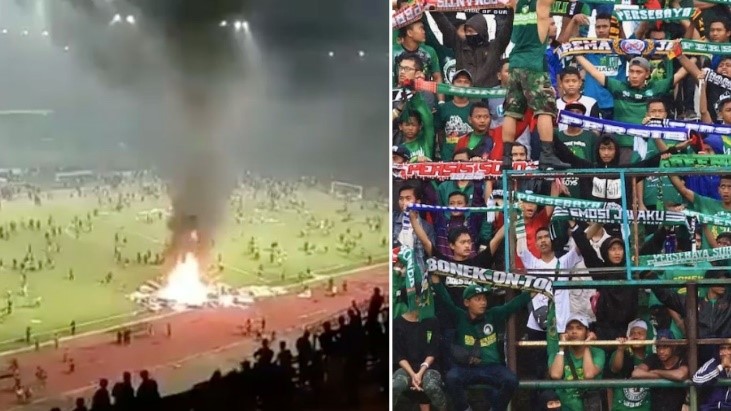 Indonesia's fans cause riot after the home team’s third consecutive loss