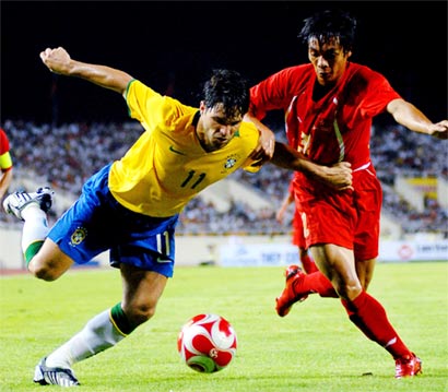 VIDEO: Việt Nam từng khiến Olympic Brazil gặp rất nhiều khó khăn