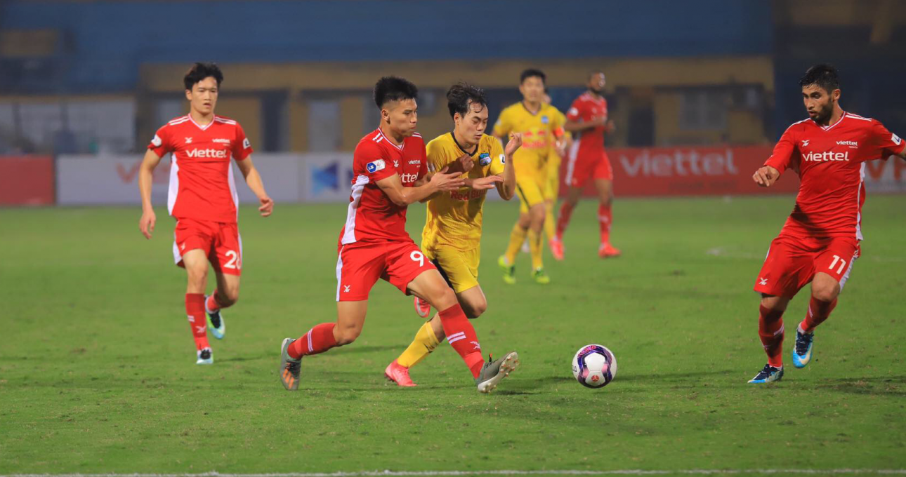 Bảng xếp hạng V-League 2021 vòng 5: HAGL đầu bảng