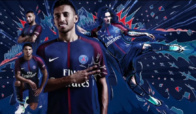 Paris St Gierman hé lộ mẫu áo tuyệt đẹp cho mùa giải 2017/18