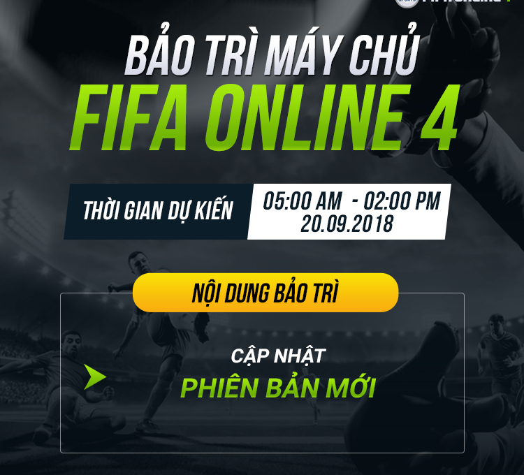 FO4 - BẢO TRÌ MÁY CHỦ NGÀY 20.09.2018