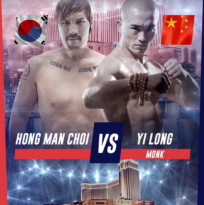 'Đệ nhất Thiếu Lâm' Yi Long tái xuất đối đầu võ sĩ khổng lồ Hàn Quốc?