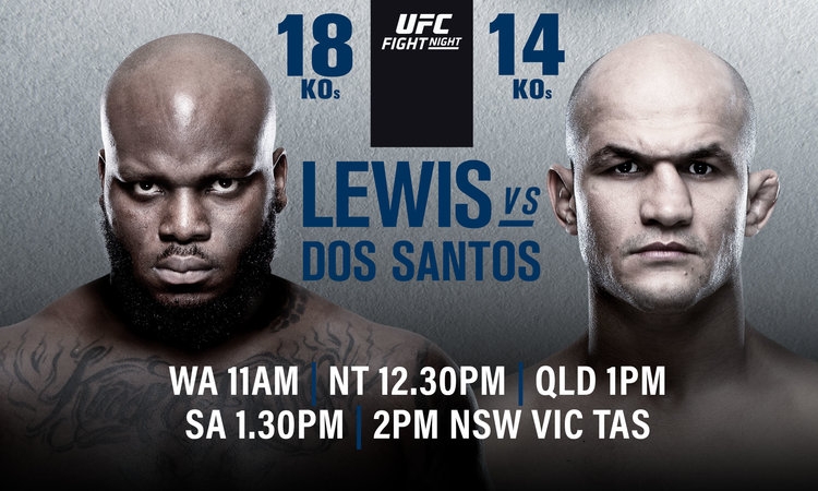 FULL FIGHT: Junior Dos Santos knockout Derrick Lewis sau màn đôi công mãn nhãn