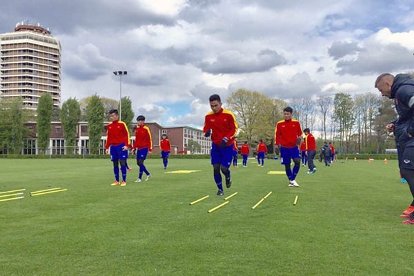 U20 Việt Nam thắng đậm trong trận giao hữu cuối cùng ở Đức