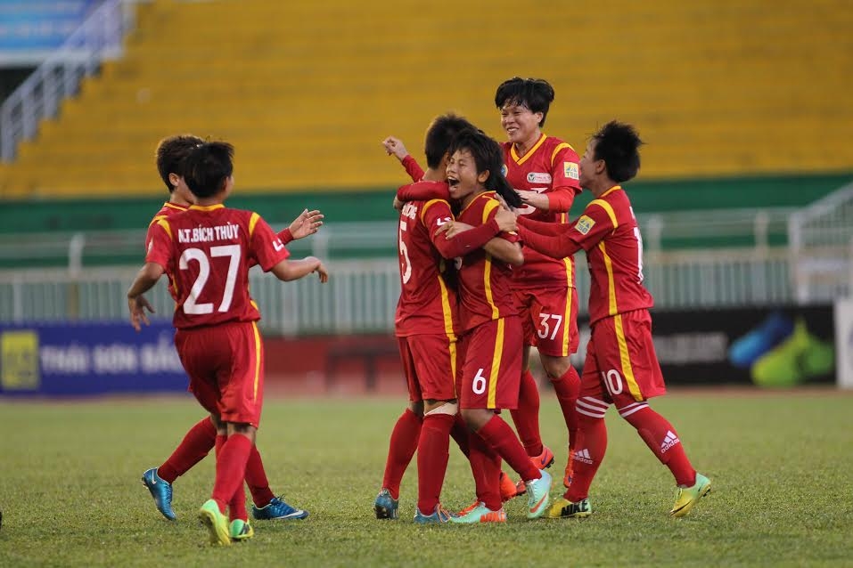 ĐKVĐ khẳng định sức mạnh ở vòng 5 giải VĐQG nữ