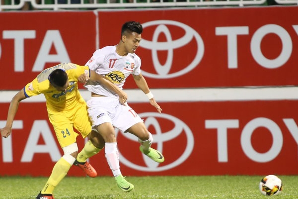 Kết quả, BXH V-League 2017 sau vòng 16: HAGL tụt hạng