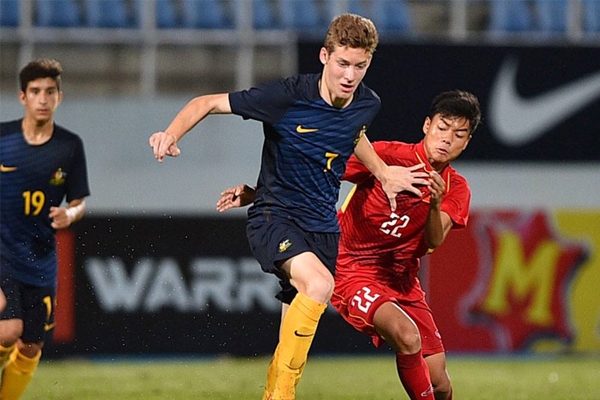 U16 Australia thắng đậm Mông Cổ, lấy ngôi đầu từ tay VN