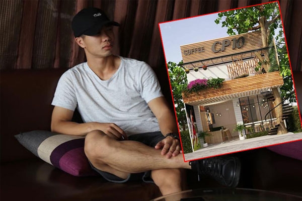 Công Phượng mở quán café ở Pleiku, đặt tên lấy thương hiệu