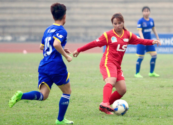 Trật tự không đổi ở giải VĐQG nữ 2018