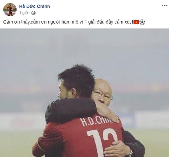 Dàn cầu thủ Olympic Việt Nam đồng loạt lên tiếng tri ân NHM