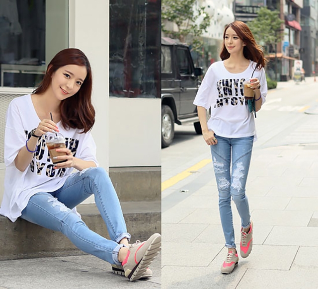 Chân ngắn nên đi giày thể thao nào cho đẹp?