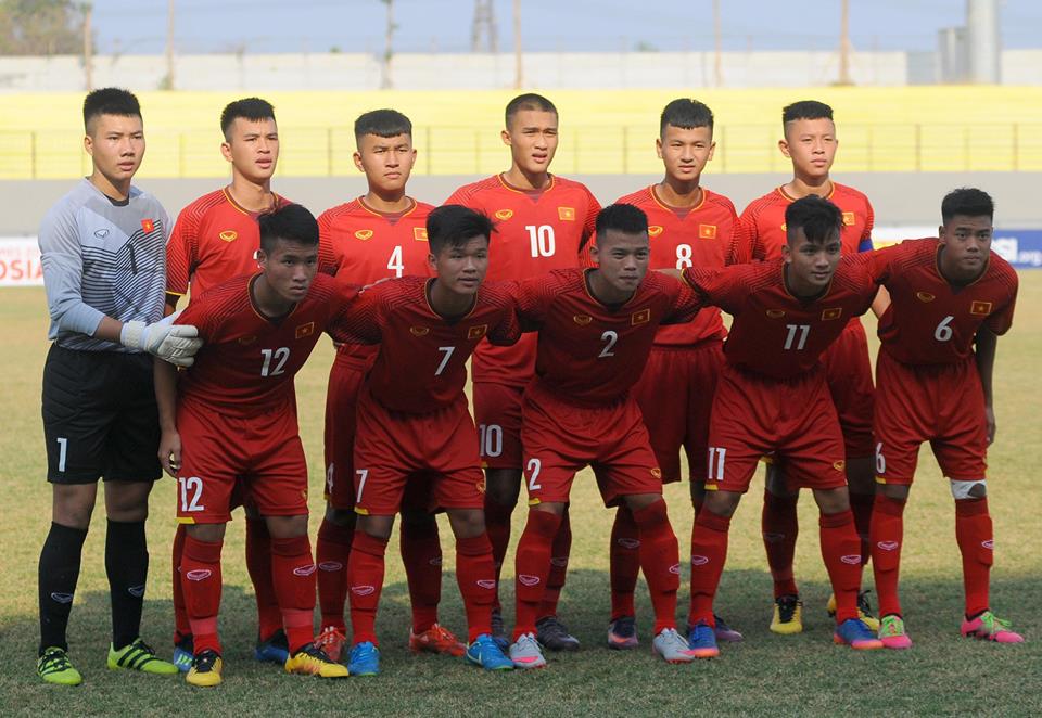 Chốt danh sách U16 Việt Nam dự giải châu Á 2018