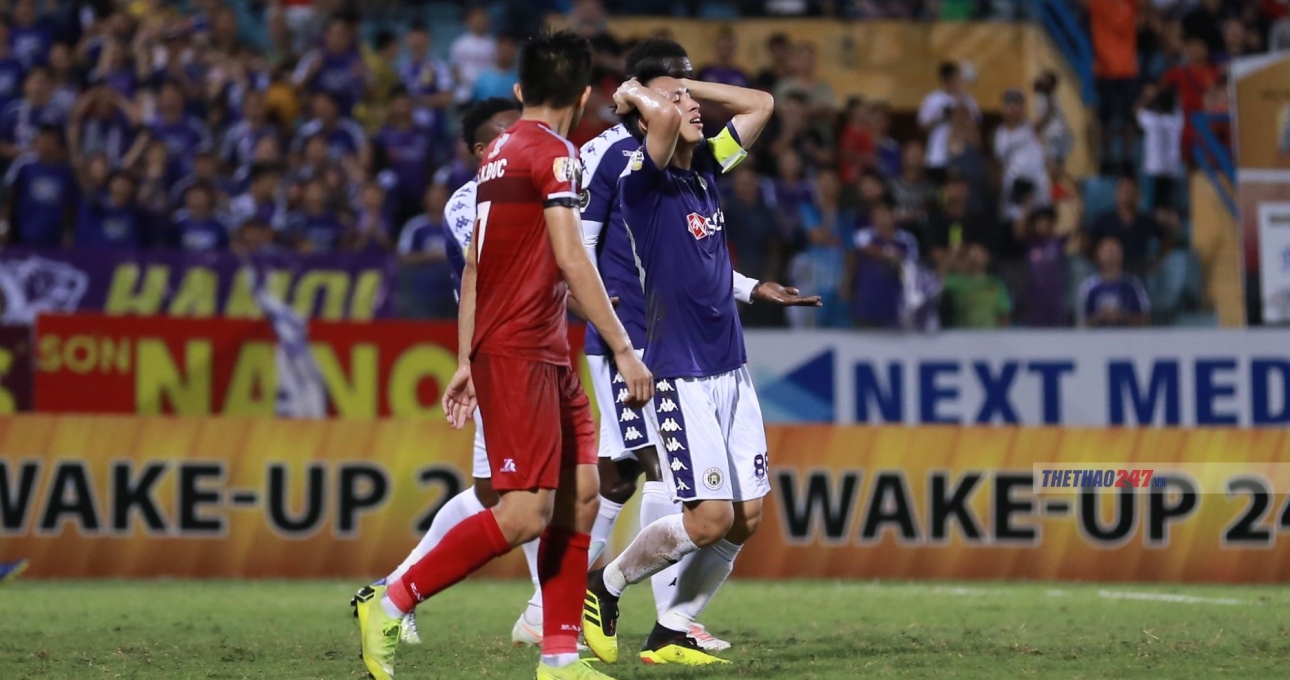 BXH V.League 2019 hôm nay 11/5: Cú sảy chân của Hà Nội