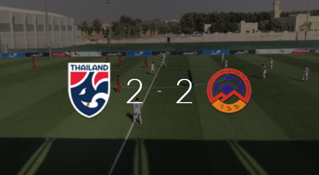 Highlights: U19 Thái Lan 2-2 U19 Armenia (Giao hữu 2018)