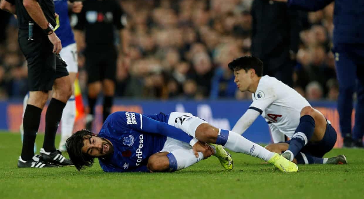Andre Gomes lần đầu trở lại sau va chạm với Son Heung-min