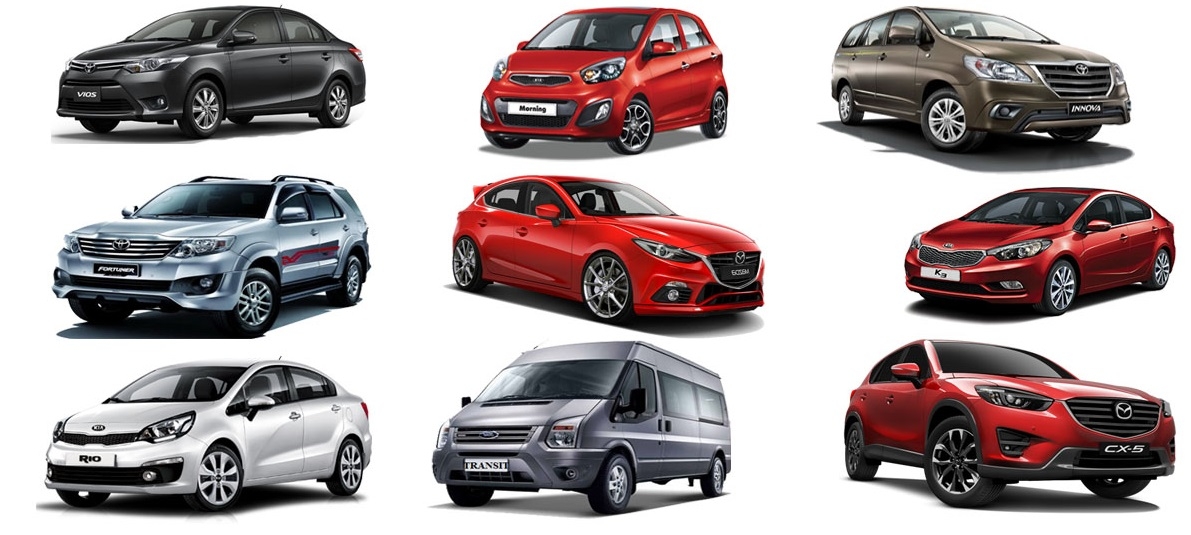 10 mẫu xe bán chạy nhất Việt Nam năm 2016