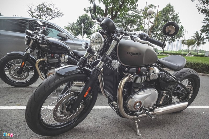'Soi' môtô Triumph nửa tỷ đồng của Cường Đô La