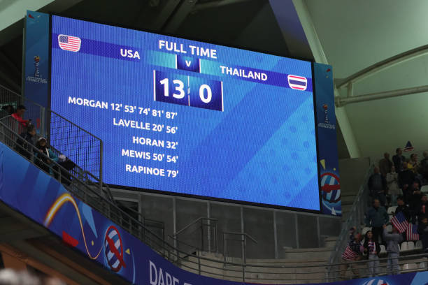 Kết quả World Cup nữ hôm nay (12/6): Thái Lan thua tan nát