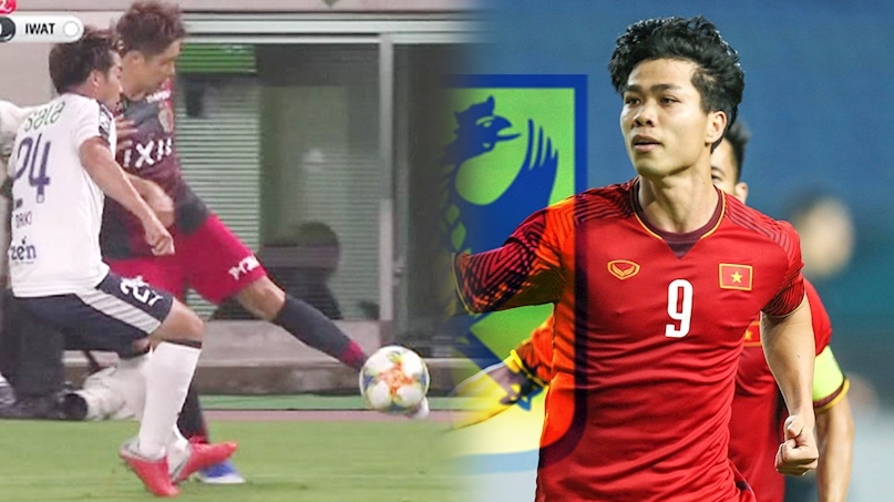 Đồng đội Công Phượng tái hiện siêu phẩm của Roberto Carlos