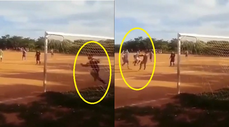 VIDEO: Thủ môn 'no đòn' vì cản phá penalty thành công