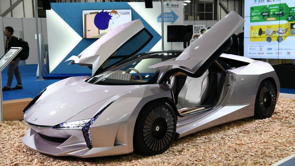 Chiếc xe Nhật Bản gây chú ý với chất liệu 'thực vật'