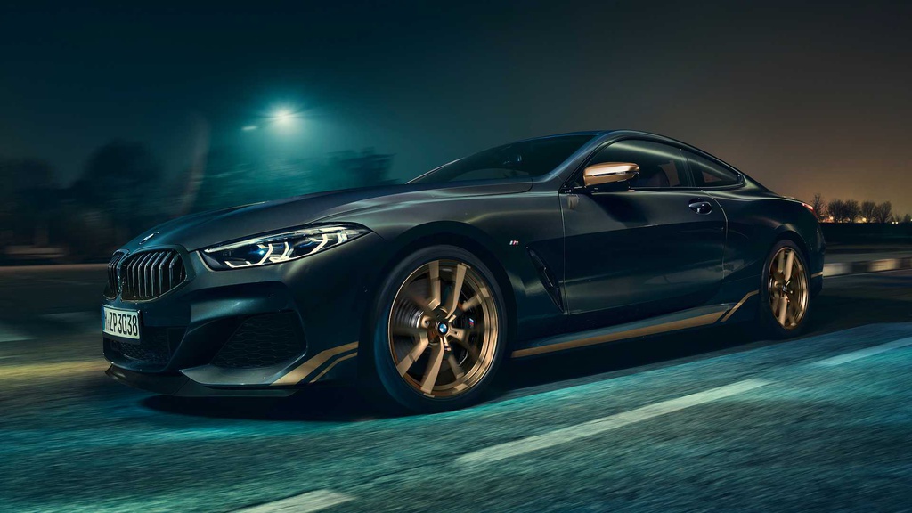 BMW 8 Series bản 'hoàng kim' đẹp long lanh ra mắt