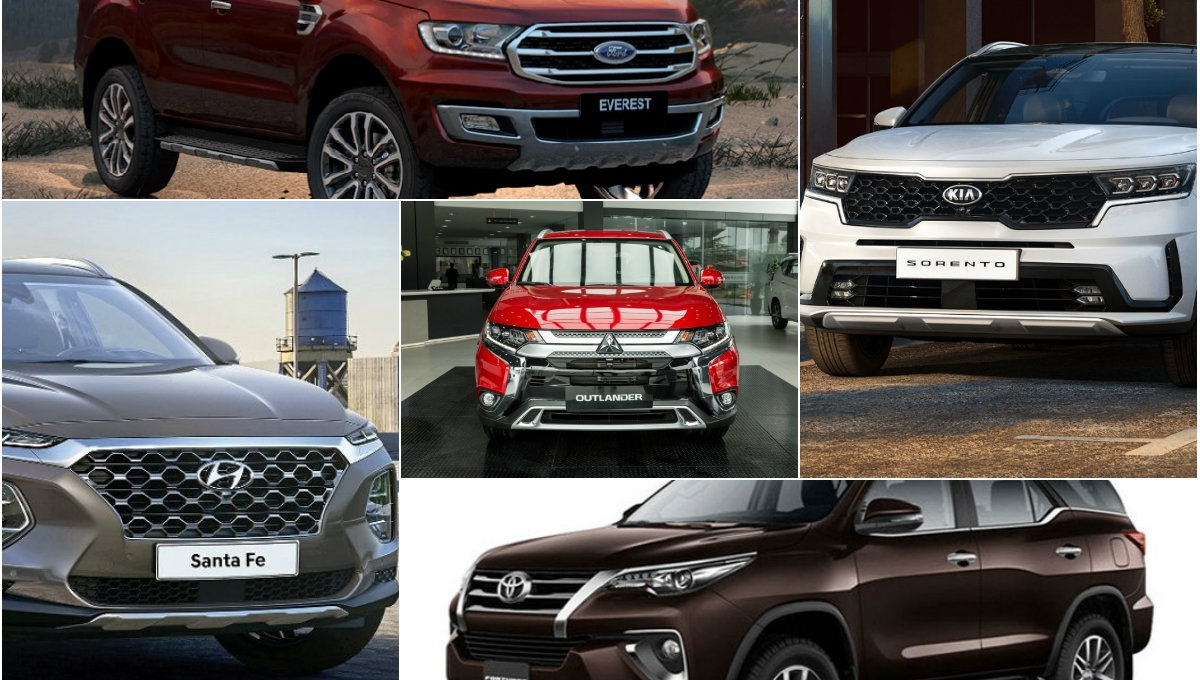 Top 5 xe ô tô 7 chỗ rộng rãi tốt nhất dành cho gia đình
