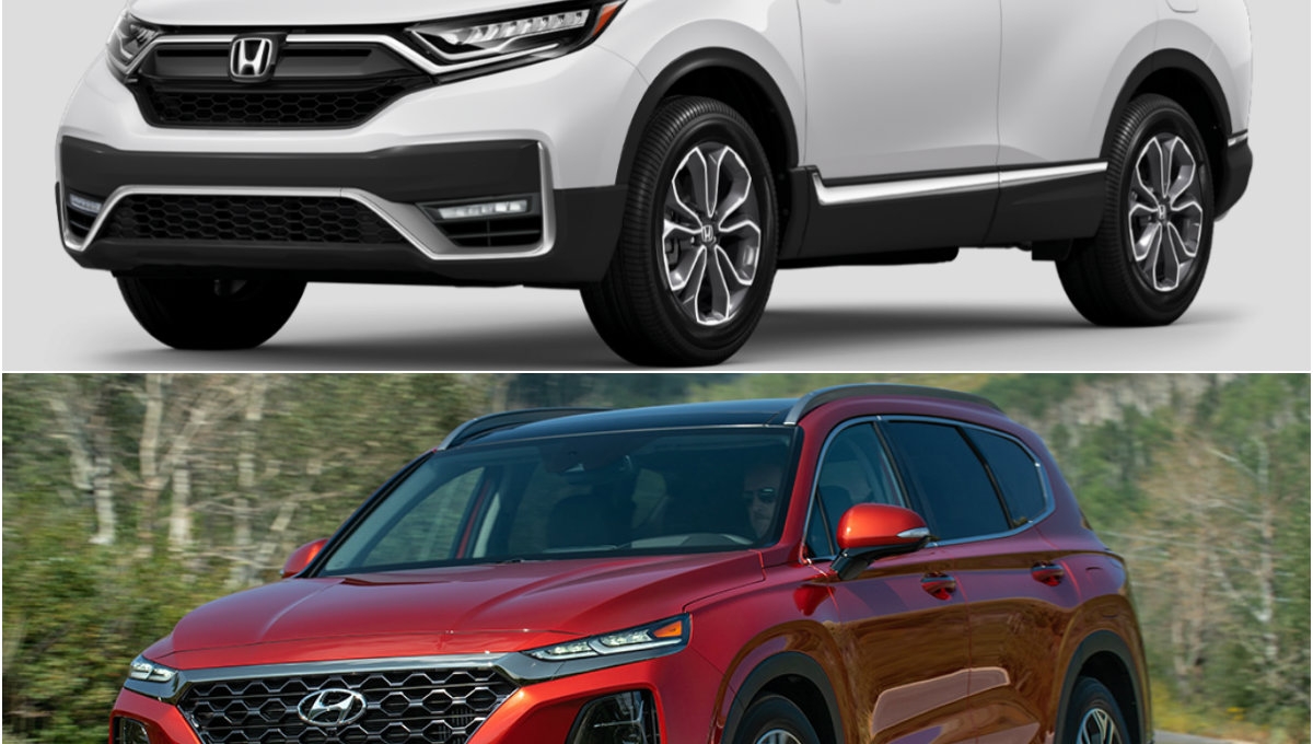 So sánh Honda CR-V và Hyundai SantaFe: Gần 1 tỷ mua xe nào?