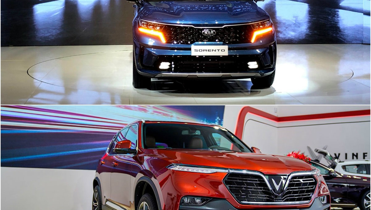 So sánh Sorento 2021 và Lux SA2.0: Mẫu xe Việt có bị đe dọa?