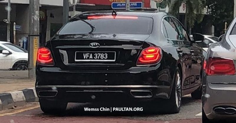 Kia K900 bất ngờ lộ diện tại Đông Nam Á, đối thủ của S Class