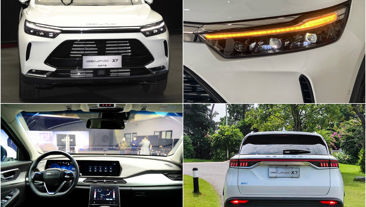 Ngắm cận cảnh xe BAIC Beijing X7 - 'hiện tượng mới nổi' tại Việt Nam