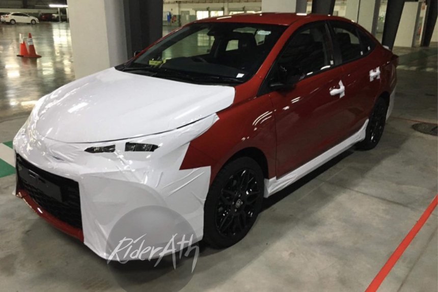 Toyota Vios 2021 bản thể thao bất ngờ lộ diện