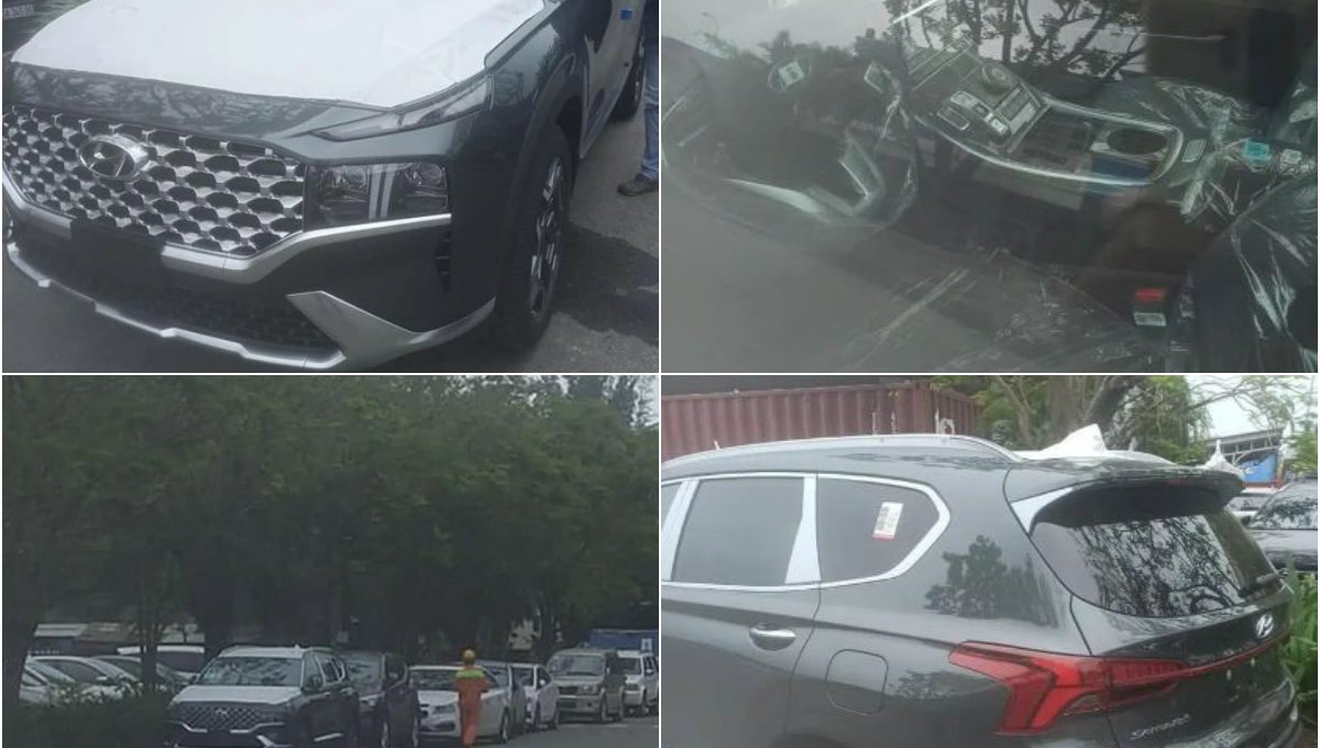 Hyundai SantaFe 2021 tiếp tục lộ diện tại Việt Nam, cận kề ngày ra mắt?