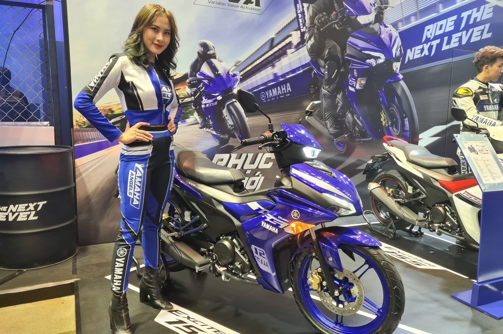 Ảnh thực tế Yamaha Exciter 155 VVA vừa ra mắt tại Việt Nam
