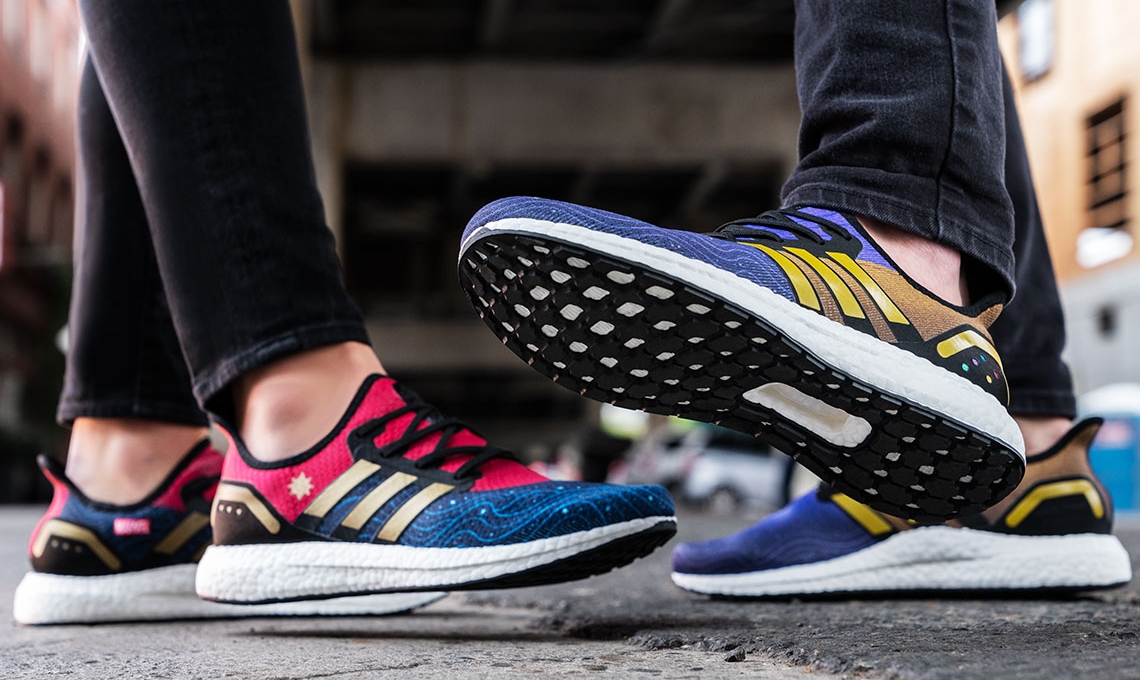 Adidas sẽ phối màu giày AM4 với Thanos và Captain Marvel