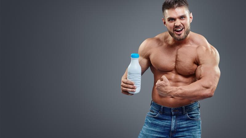 Tác dụng tăng cơ không ngờ của sữa bò với người tập Gym