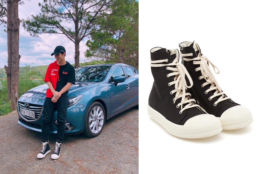 Ngắm bộ sưu tập giày hàng hiệu của tuyển thủ Văn Toàn