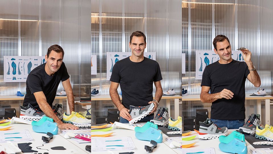 Roger Federer đầu tư vào thương hiệu giày On của Thụy Sỹ