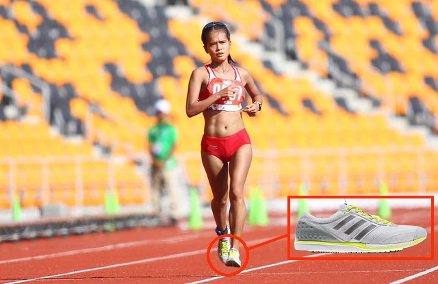 Phạm Thị Hồng Lệ đi giày gì giành HCĐ SEA Games 30?